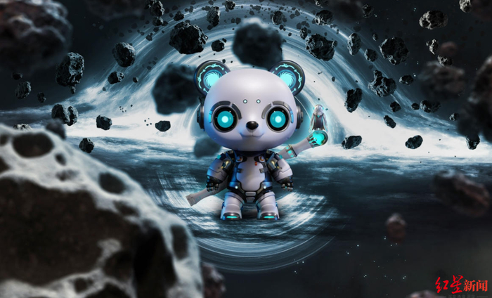 ▲2023成都世界科幻大会吉祥物