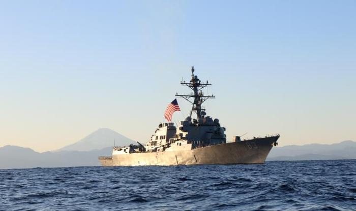     美军“霍华德”号导弹驱逐舰（DDG-83） 资料图 图源：美国海军研究协会网站（USNI）