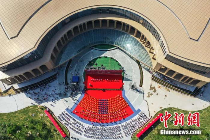 “国际乐器演奏日”活动现场。黄国建 摄