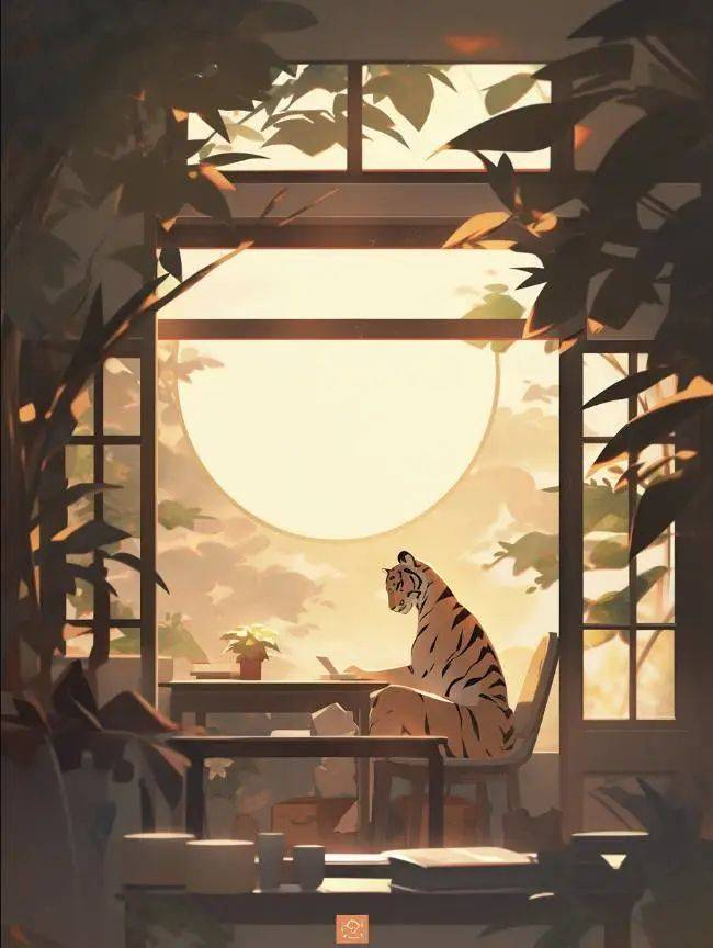 小徐让 AI 画秋老虎，结果是真的老虎.