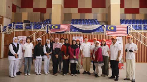 ukm留学生们与马来西亚医疗团队PDN、当地公益组织PLPP