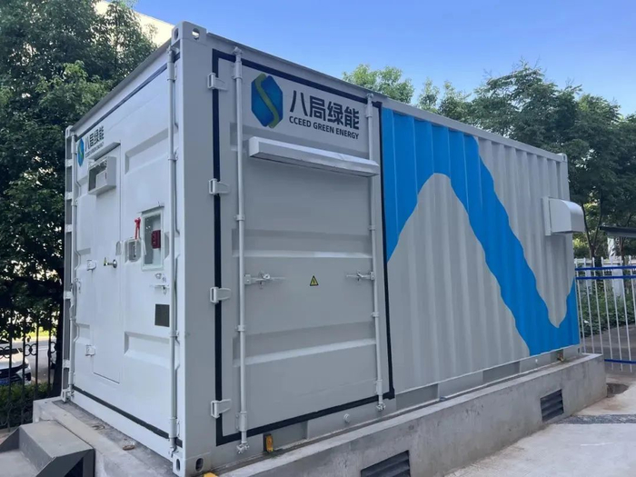 ▲八局绿能储能产品