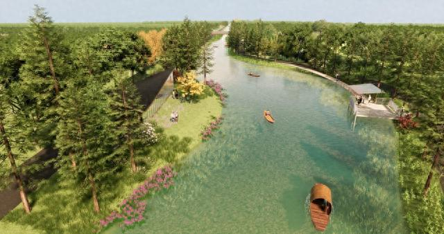 奉贤新城绿环农艺公园节点效果图