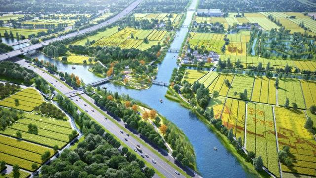 嘉定新城绿环郊野公园节点效果图