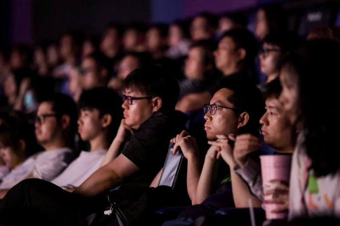 重庆首映现场。片方供图