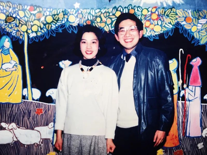 曹可凡与主持启蒙老师张培