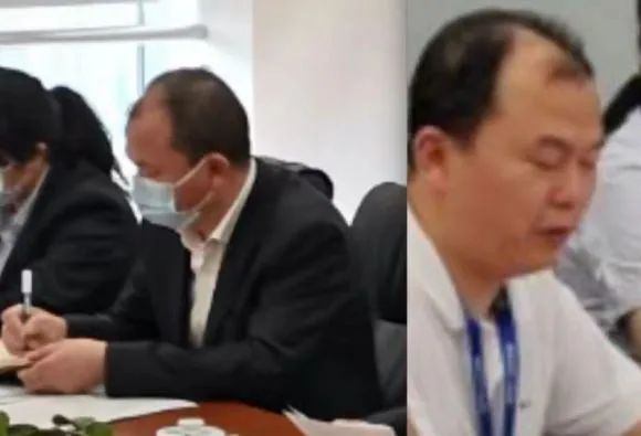 图中男士或为杨超，截图自川投集团网站