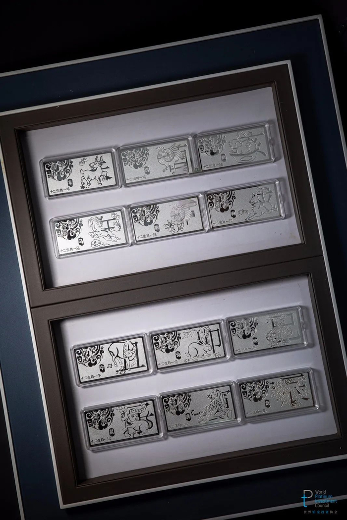 ▲十二生肖系列投资铂金金条