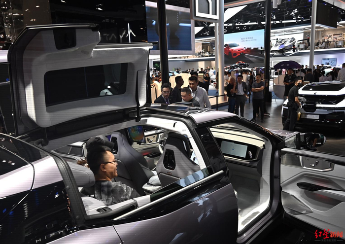 ▲成都国际车展现场