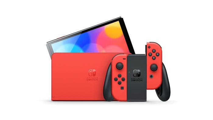 任天堂Switch OLED 马力欧红色版国行2599 元，10 月6 日发售_手机新浪网