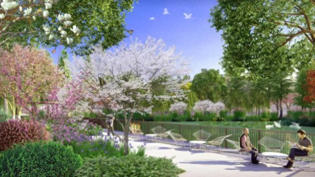 和风迎春效果图