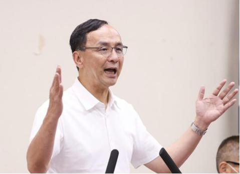 国民党主席朱立伦 资料图 图自台湾中时新闻网