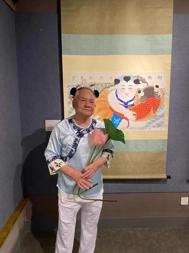 卡尔爷爷陈维真。受访者供图