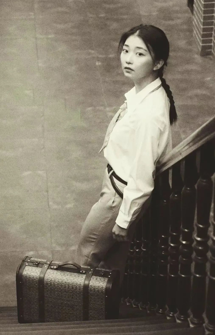 以吴健雄为原型的话剧角色“瞿健雄”/《春逝》剧照