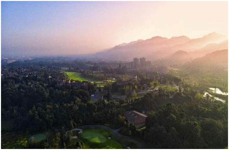 ▲“生态福地、大美小城”蒲江 