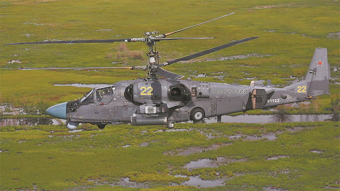 卡-52M武装直升机。