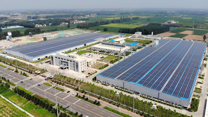 高效单晶硅电池片生产基地