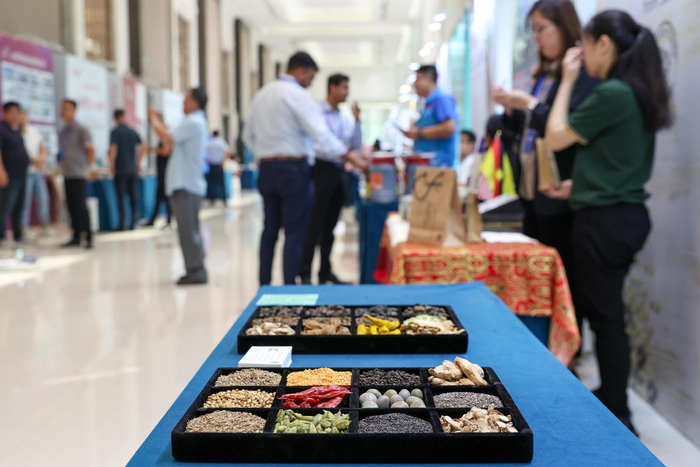 2023中国调料行业大会暨乐陵调味品产业发展高峰论坛现场。马志勇摄  