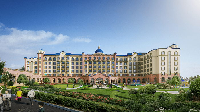 郑州海昌海洋度假酒店效果图