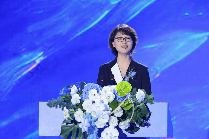 海昌海洋公园副总裁刘飞发表重要讲话