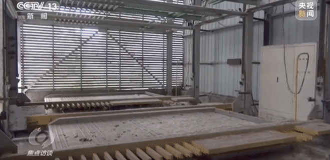 车库内景 图源：央视新闻