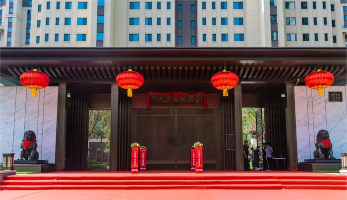 天正君悦府交房实拍。张占祥摄