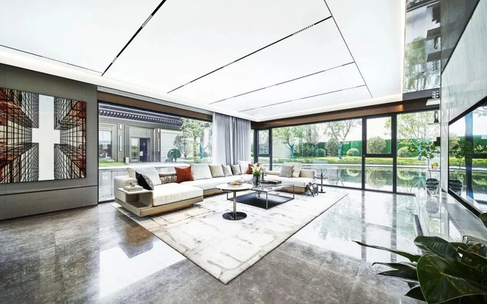 天正山河玺院样板间实拍。张占祥摄