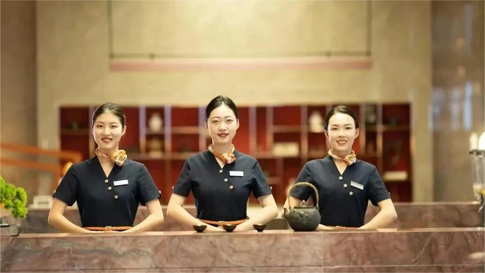 天正地产集团金牌物业。张占祥摄