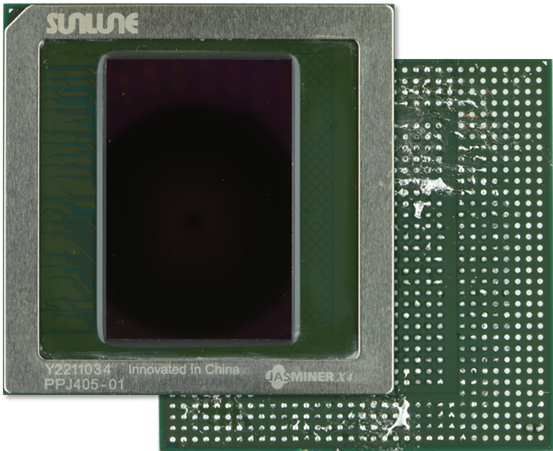 图1：Jasminer X4 SeDRAM的封装