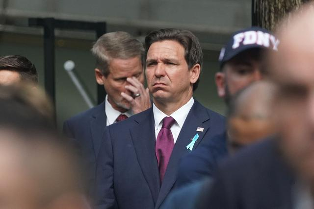 美国佛罗里达州州长罗恩·德桑蒂斯 图源：视觉中国