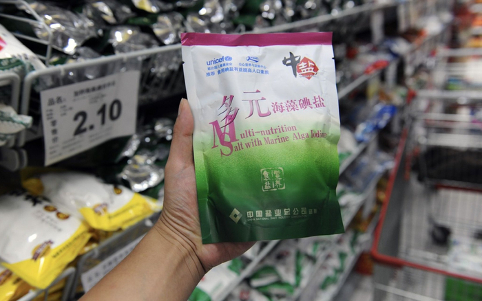 海藻碘盐。 新京报资料图