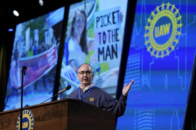 ▲UAW主席芬恩