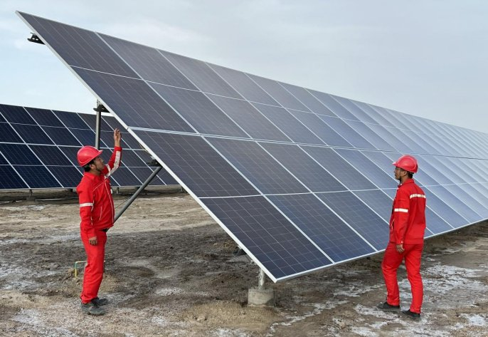 高质量发展调研行丨塔里木油田:力争2040年实现碳中和|光伏发电|光伏