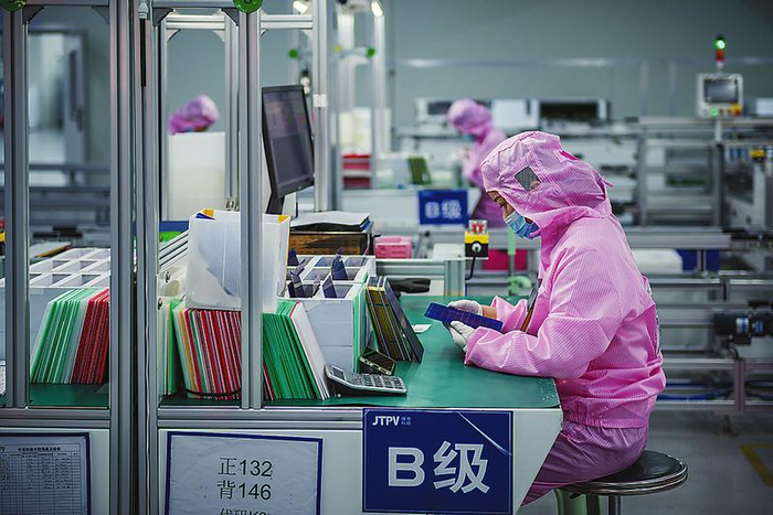 滁州捷泰新能源科技有限公司。吕华/摄