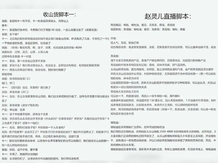 “赵灵儿”的直播脚本