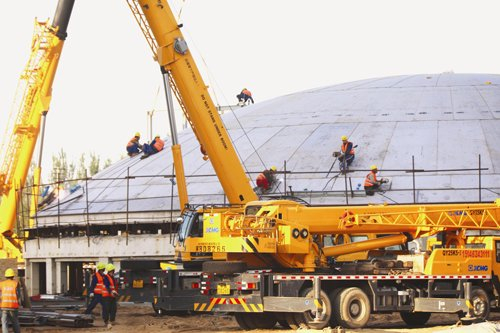 项目建设现场。
