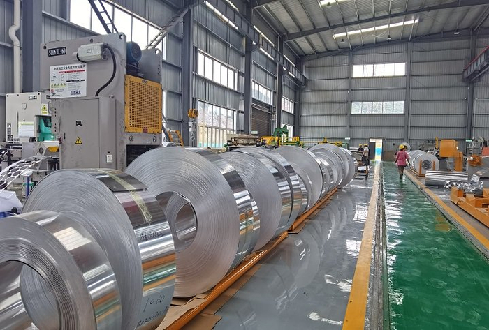 贵州恩信达铝业科技有限公司生产车间。管云 摄