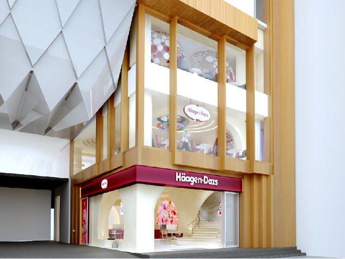 *哈根达斯全球概念创新店效果图