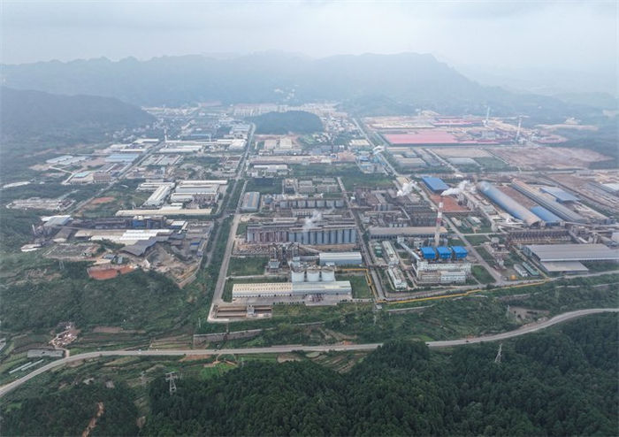 贵州炉碧经济开发区。贵州日报天眼新闻记者 汪国锋 摄