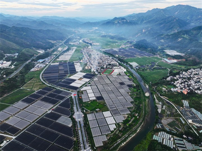 因村超火热出圈的榕江县忠诚镇。贵州日报天眼新闻记者 汪国锋 摄