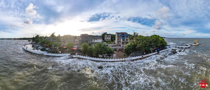 ▲簕山古渔村。（钟子堂 摄）