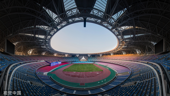 杭州奥林匹克体育中心体育场内部