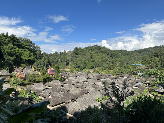 ▲澜沧拉祜族自治县惠民镇糯干老寨。