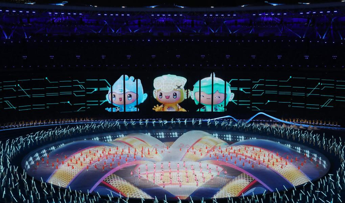 　　这是9月23日拍摄的开幕式现场。新华社记者杨磊摄