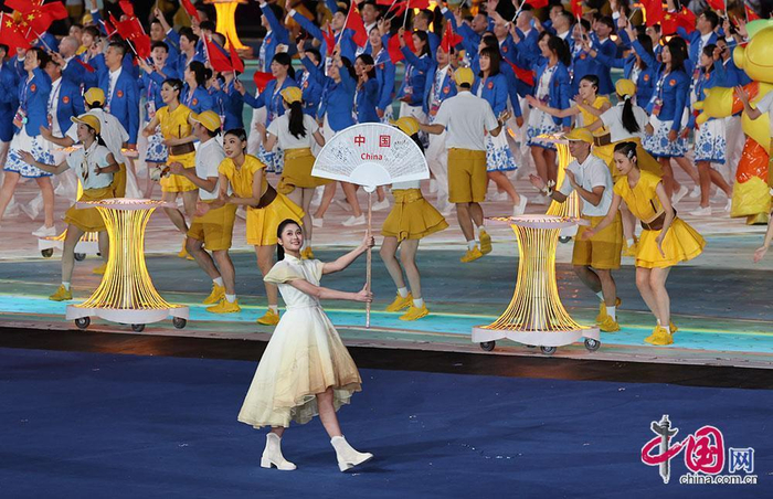 代表团引导员手持