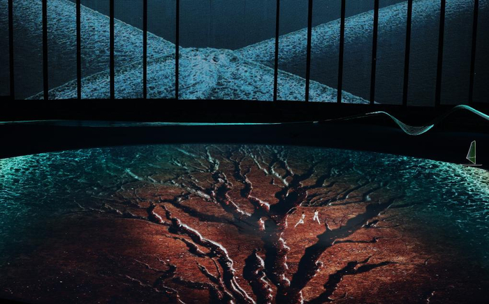 9月23日，演员在开幕式上表演。新华社记者 杨磊 摄