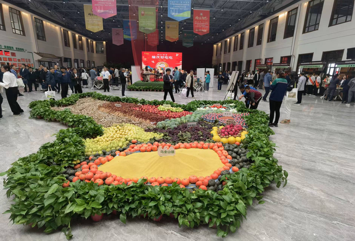 图为榆次区农特产品区域公用品牌发布现场