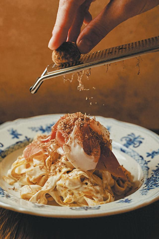 图片说明： 比斯特餐厅的意大利面