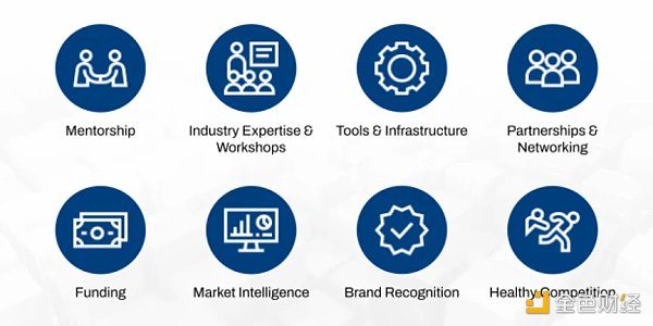 图 2：加速器和孵化器计划如何为创业者提供价值的概述