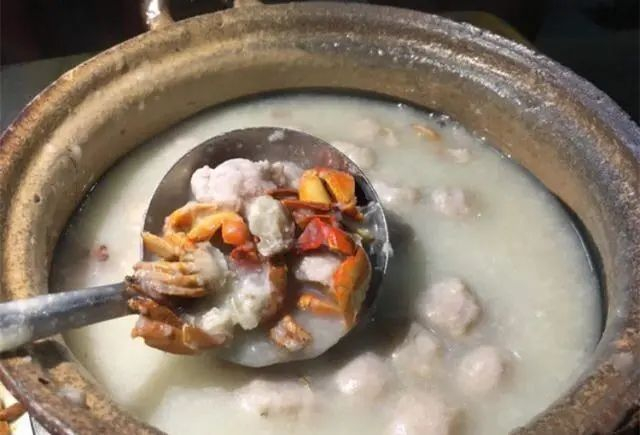 蟛蜞粥。图源网络